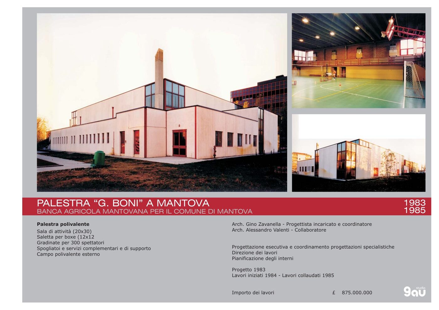 Palestra polivalente «G. Boni» a Mantova